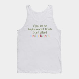 mind your business Tank Top